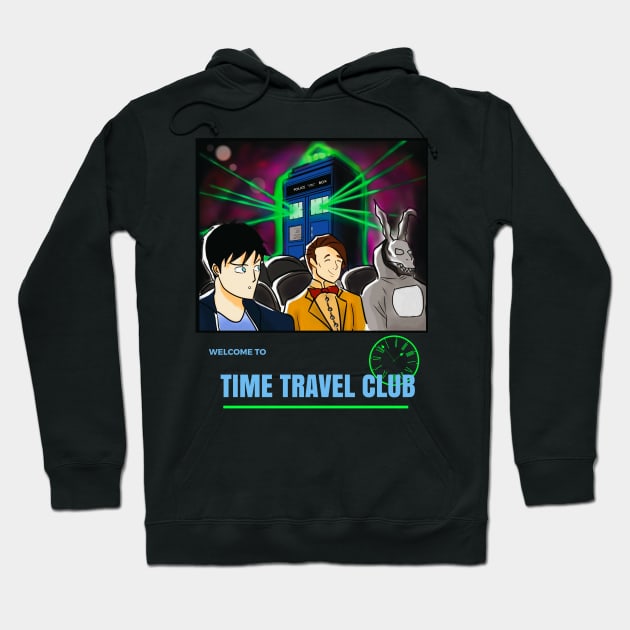 Time Travel Club Hoodie by gabrielsaintz